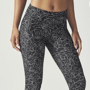 Fabletics Mid-Rise Anniversary Print Leggings